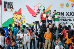 Polri Apresiasi Anggota Yang Raih Medali Di PON XXI Aceh Sumut