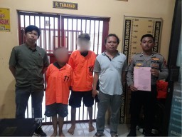 Polisi Berhasil Amankan Pasangan Kekasih Diduga Kuburkan Bayi di Area Persawahan Bojonegoro