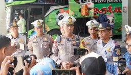 Satlantas Ponorogo Tindak Tegas Pengguna Knalpot Brong