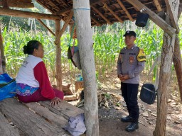 Gelorakan Swasembada Pangan, Polresta Banyuwangi Ajak Warga Manfaatkan Lahan Kosong