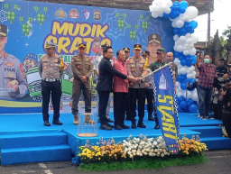 Polda Bali Fasilitasi Mudik Gratis, 1.300 Pemudik Diberangkatkan