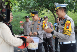 Libur Lebaran Kapolresta Banyuwangi Sebar Personel di Lokasi Wisata Jamin Keamanan