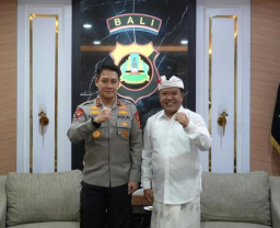 Kapolda Bali Terima Audensi Bupati Bangli