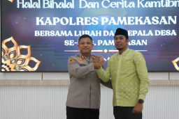 Kapolres Pamekasan Mengajak Kades Dan Lurah, Jaga Kamtibmas Beserta Premanisme
