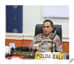 Wakapolda Bali Ikuti Rakor Anev Pelaksanaan Ops Kewilayahan  Pemberantasan Aksi Premanisme