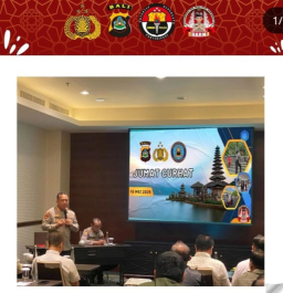 Program Jumat curhat, Kombes Pol Musni Arifin, S.I.K., M.H. Dirpamovit Polda Bali