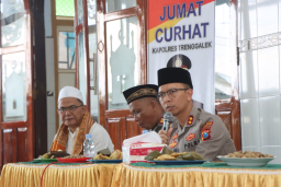 Jumat Curhat, Kapolres Trenggalek Serap Aspirasi dan Harapan Masyarakat