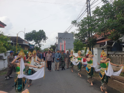 Upacara Adat Bersih Dam Bagong, Polres Trenggalek Terjunkan Puluhan Personel Pengamanan
