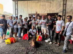 Komunitas Media Pengadilan dan Kejaksaan Konsisten Berkurban Sejak 2019