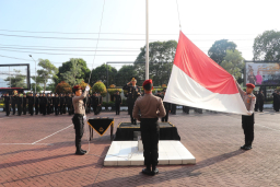 Pimpin Upacara Hari Lahir Pancasila, Kapolres Trenggalek: Jadikan Pancasila Sebagai Sumber Inspirasi