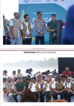 Wakapolda Bali Hadiri Puncak Peringatan Hari Lingkungan Hidup Tahun 2025