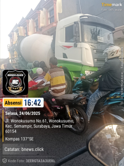 Kasat Lantas Polres Pelabuhan Tanjung Perak Akp Imam, Diduga Alergi Beserta Bungkam Konfirmasi Awakmedia