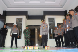 Gunakan TFG, Kapolres Trenggalek Paparkan Strategi Pengamanan Pengesahan Warga Baru PSHT