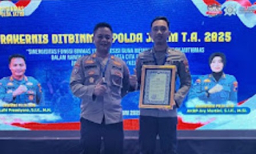 Polres Ngawi Raih Penghargaan Terbaik 1 dalam Rakernis Binmas Polda Jatim