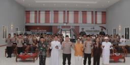 Polres Blitar Gelar Doa Lintas Agama Peringati Hari Bhayangkara ke-79