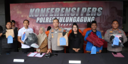 Polres Tulungagung Amankan 5 Tersangka Predator Anak, Ketua PC PMII Beri Apresiasi