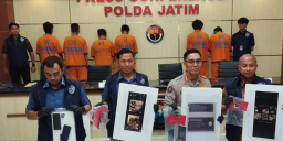 Subdit II DitresSiber Polda Jatim Ungkap Kasus Tindak Pidana ITE Terkait Pronografi Anak
