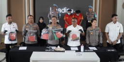 Polrestabes Surabaya Amankan Dua Tersangka Curanmor Sasar 3 TKP