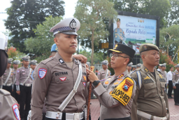 Polres Trenggalek Resmi Gelar Operasi Patuh Semeru 2025 Selama 14 Hari