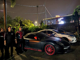 Langgar Aturan, Mobil Sport Mewah Porsche Diamankan Satlantas Polres Badung