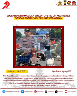Subsatgas Dikmas dan Binluh Ops Patuh Agung 2025 Gencar Sosialisasi di Pusat Keramaian