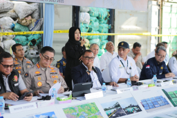 Bareskrim Polri Bongkar Tambang Batu Bara Ilegal di IKN, 351 Kontainer Disita di Pelabuhan Tanjungperak Surabaya