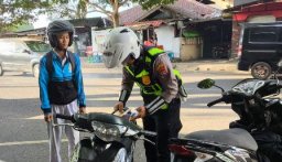 Operasi Patuh Semeru 2025, Satlantas Polresta Malang Kota Tegur Humanis Terhadap 455 Pengemudi