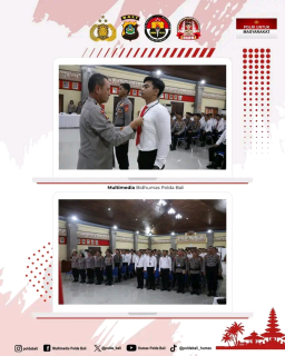 Polda Bali Gelar Latihan Pra Oprasi Sikat Agung 2025