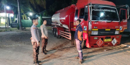 Polisi Gelar Patroli di SBPU Pastikan Ketersediaan BBM Aman, Imbau Pengendara untuk Memastikan BBM Kendaraan cukup