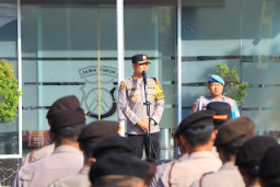 Jaga Kamtibmas Jelang Pengesahan IKSPI di Madiun, Polres Ngawi Terjunkan 460 Personelnya