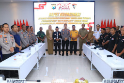 Pastikan Giat Pengesahan IKSPI Kera Sakti di Madiun Aman, Polres Ngawi Gelar Rakor Antar Instansi