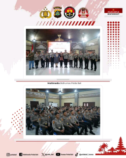 Polri Tunjukan kreativitas, Ditsamapta Polda Bali Gelar Lomba Konten Video Kreatif.