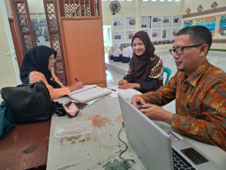 Kunjungan Pengawas Manajamen Madrasah Tingkatkan Kesiapan ANBK di MTs Muhammadiyah 19 Surabaya