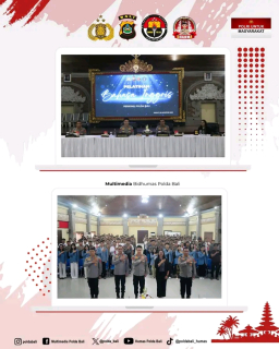 Kapolda Bali Buka Pelatihan Peningkatan Kemampuan Bahasa Inggris Personel Polda Bali
