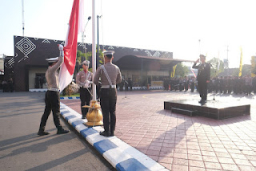 Polres Ngawi Gelar Upacara HUT RI Ke-80 Berlangsung Khidmat