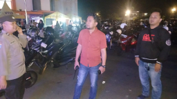 Polres Tulungagung Lakukan Pengamanan Final Turnamen Bola Basket UIN Satu Family Championship 2025 X Rektor Cup 2025
