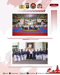 Kapolda Bali Hadiri Pembukaan Tournament Mandiri Series Taekwondo Championship 2025