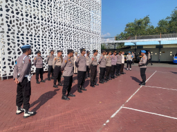 Mitigasi Pelanggaran, Sipropam Polres Trenggalek Gelar Gaktibplin Khusus Perwira