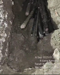 Dugaan Kongkalikong Oknum Polisi dengan Mafia Kabel Telkom di Surabaya