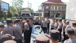 Polres Trenggalek Gelar Latihan Menembak, Ini Tujuannya