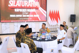 Apresiasi Wakil Bupati dan MUI Kab. Ngawi untuk Polisi