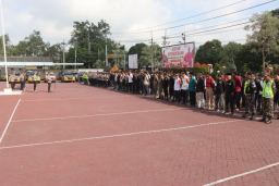 Antisipasi Gangguan Keamanan, Polres Trenggalek Siagakan Personel Gabungan