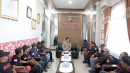 Ormas Madas Beri Dukungan Penuh Polresta Banyuwangi Jaga Kondusivitas Bumi Blambangan