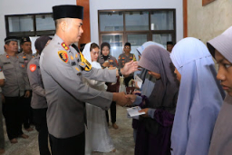 Peringati Maulid Nabi, Polres Ngawi Dukung Asta Cita