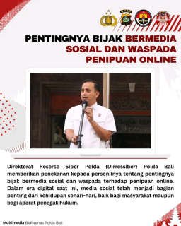 Pentingnya Bijak Bermedia Sosial dan Waspada Penipuan Online