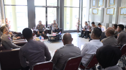 Ngopi Bareng Bahas Kamtibmas, Polres Nganjuk Perkuat Sinergi Jajaran