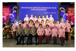 Kapolda Bali Hadiri Acara Puncak Peringatan HKGB ke-73