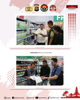 Hari Keempat Pengecekan Harga Beras, Tim Satgas Pangan Polda Bali Masih Temukan Harga Beras Diatas HET