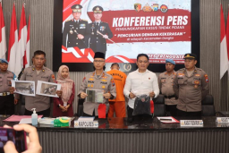 Ungkap Kasus Curas di Dongko, Polres Trenggalek Kejar Tersangka hingga Jakarta