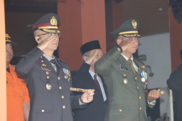 Hadiri Upacara Hari Pahlawan, Kapolres Trenggalek: Teladani Nilai Kepahlawanan